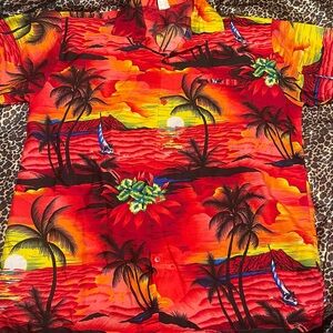 Rina Aloha Button Up Shirt